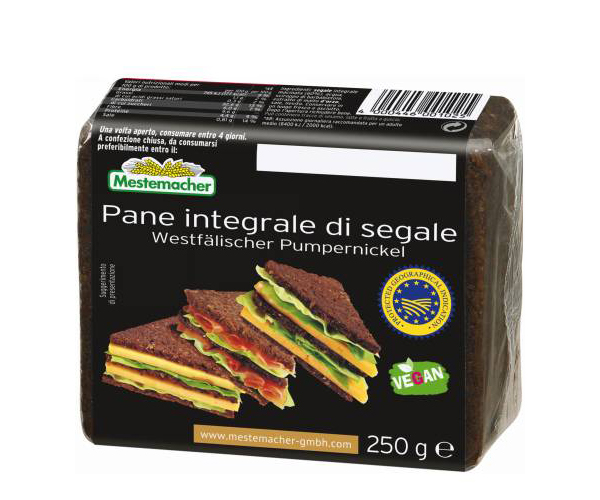PANE PUMPERNICKEL G.250