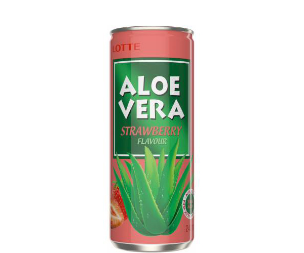BEVANDA CON ALOE VERA FRAGOLA ML.240