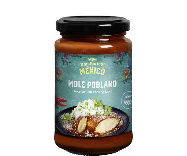 SALSA MOLE POBLANO ML.200