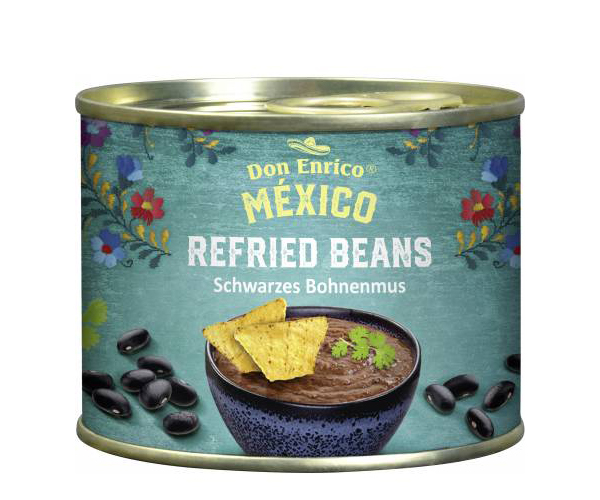 FAGIOLI NERI RIFRITTI  G.200