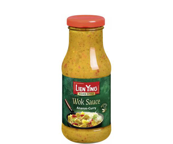 SALSA-WOK ANANAS CURRY ML.240