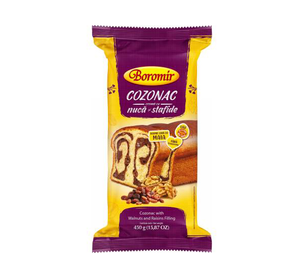 COZONAC CON NOCI E UVETTA G.450